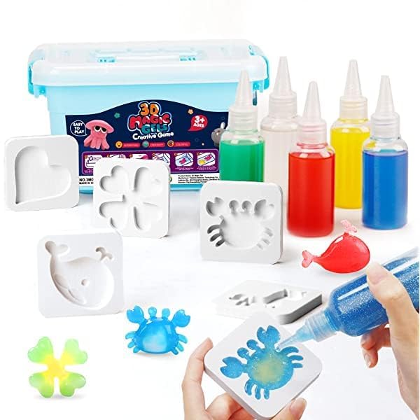 SkyShopy Plastic Magic Water Elf Toy Kit || 3D Handmade Water Toy || Aqua Fairy Toy Set For Kids || Creative 3D Handmade Magic Gels Toys (Pack Of 1) SkyShopy Plastic Magic Water Elf Toy Kit || 3D Handmade Water Toy || Aqua Fairy Toy Set For Kids || Creative 3D Handmade Magic Gels Toys (Pack Of 1)